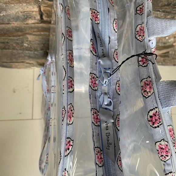 🚨🚨🛑SOLD🛑 🩵NEW🩵. VERA BRADLEY CLEARLY COLORFUL BACKPACK SET - Picture 5 of 8